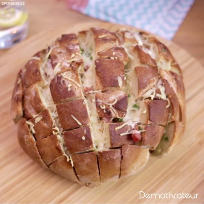 Le pain « hérisson » de Francine