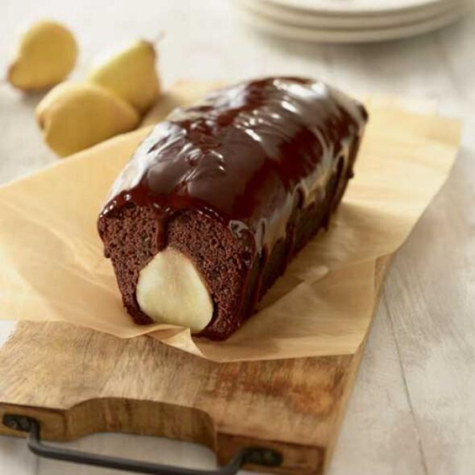 Cake poire-chocolat