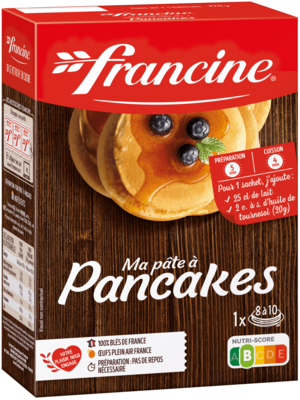 Préparation pour ma pâte à pancakes Francine