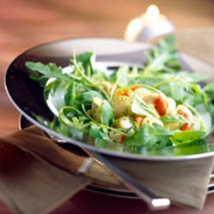 Salade de pétoncles