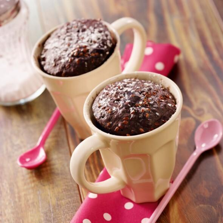 Mug cake au chocolat et à la farine d’épeautre