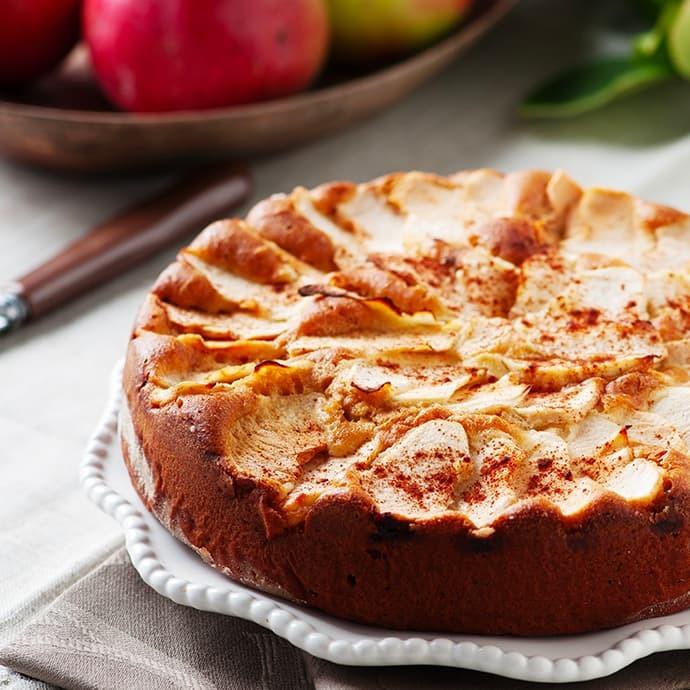 Gâteau à la compote de pommes