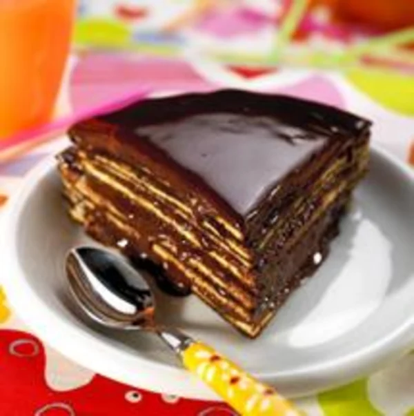 Gâteau de crêpes à la crème de marrons
