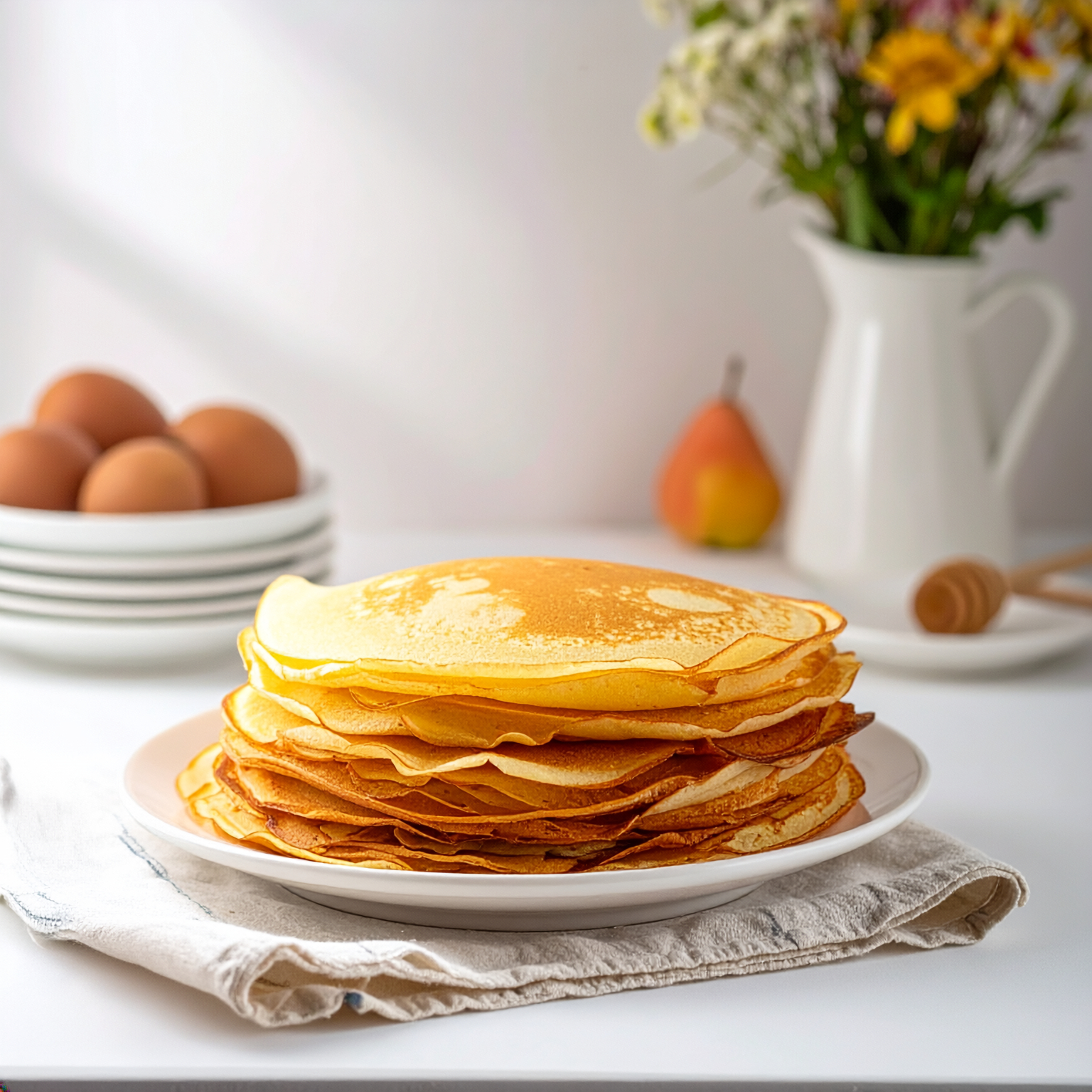 Pâte à crêpe 4 3 2 1 rapide et facile