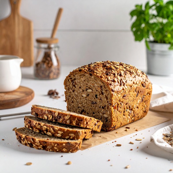 Pain multicéréales et sa croûte dorée