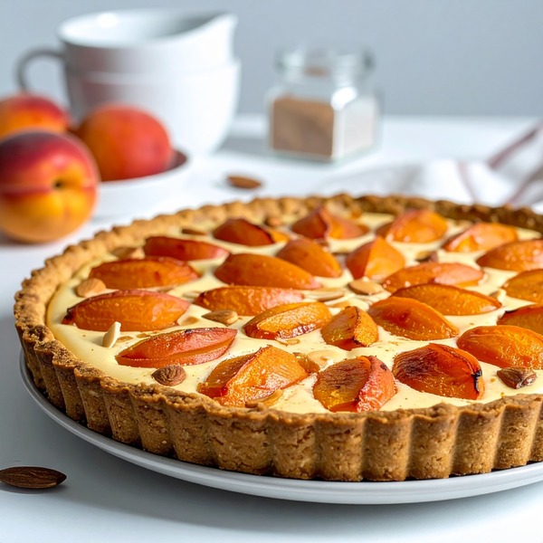 Tarte aux abricots et sa crème d’amandes