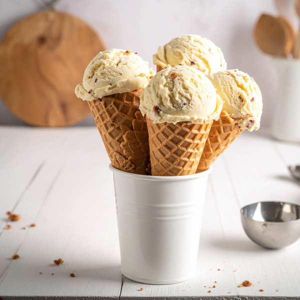 Cornets de glace faciles et fait-maison