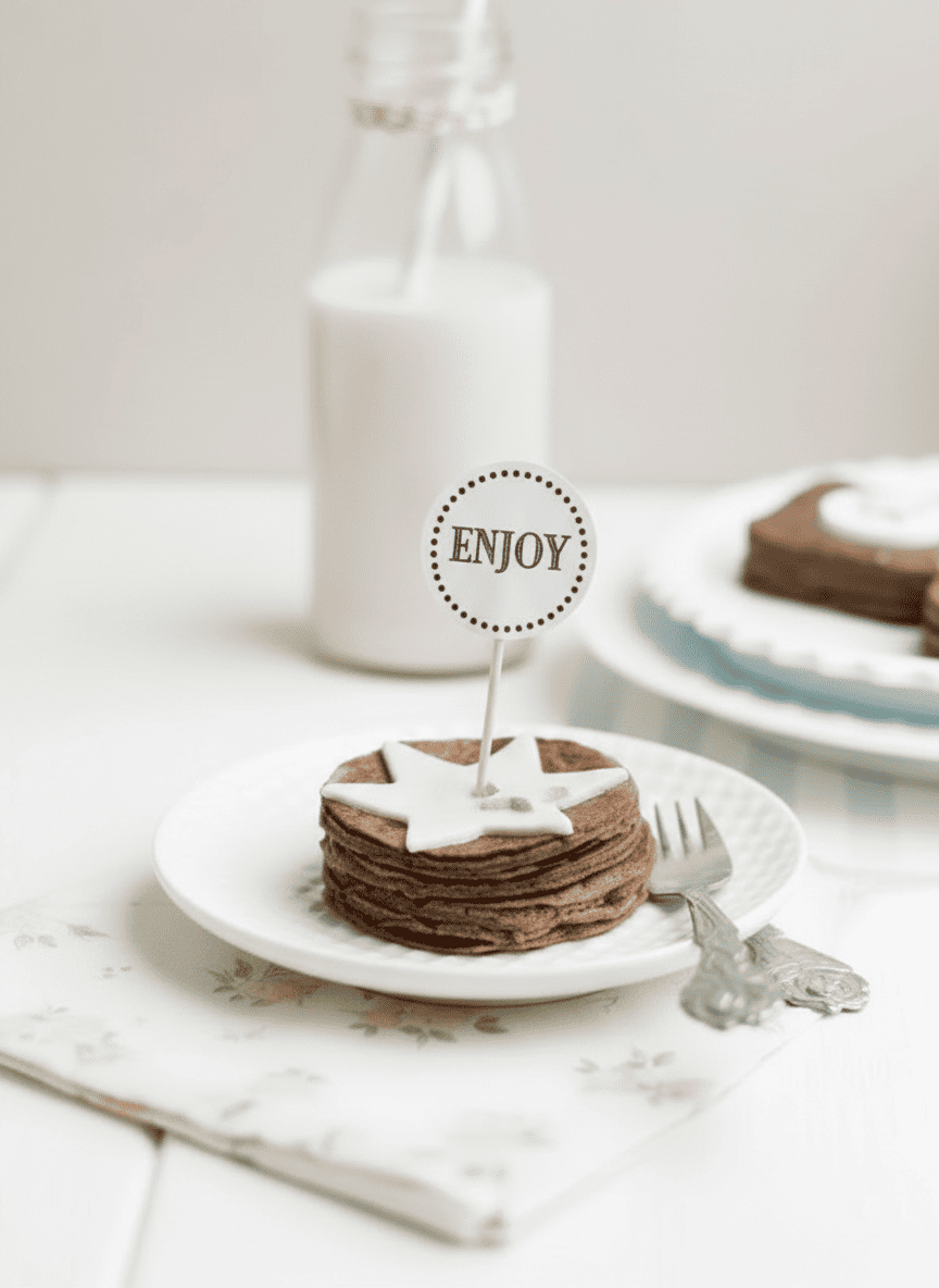 Millefeuille de crêpes chocolat