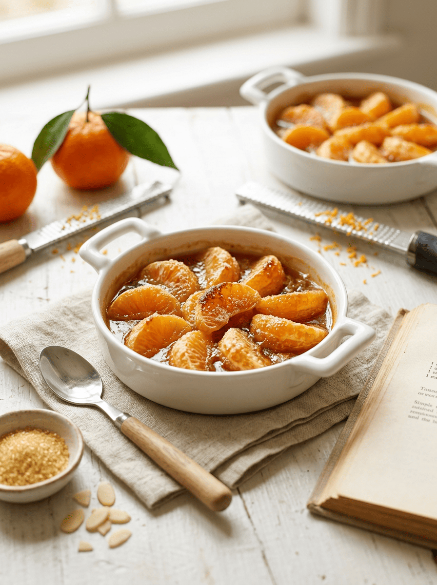 Gratin de clémentines