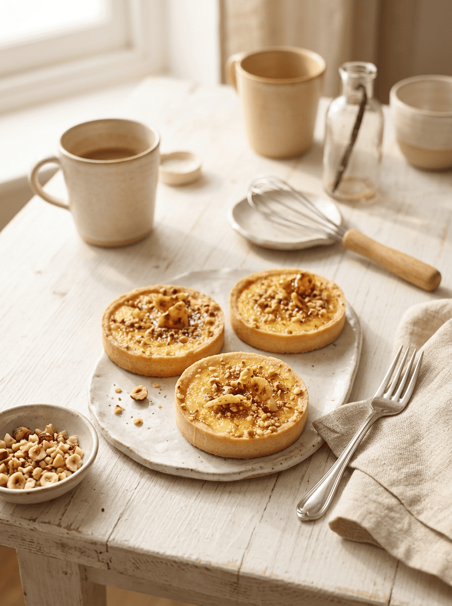 Tartelettes crème brûlée