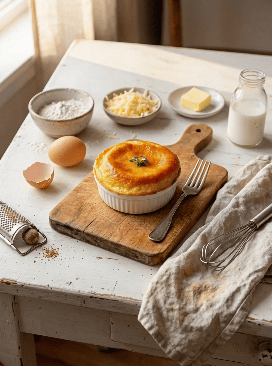 Soufflé au fromage facile et rapide