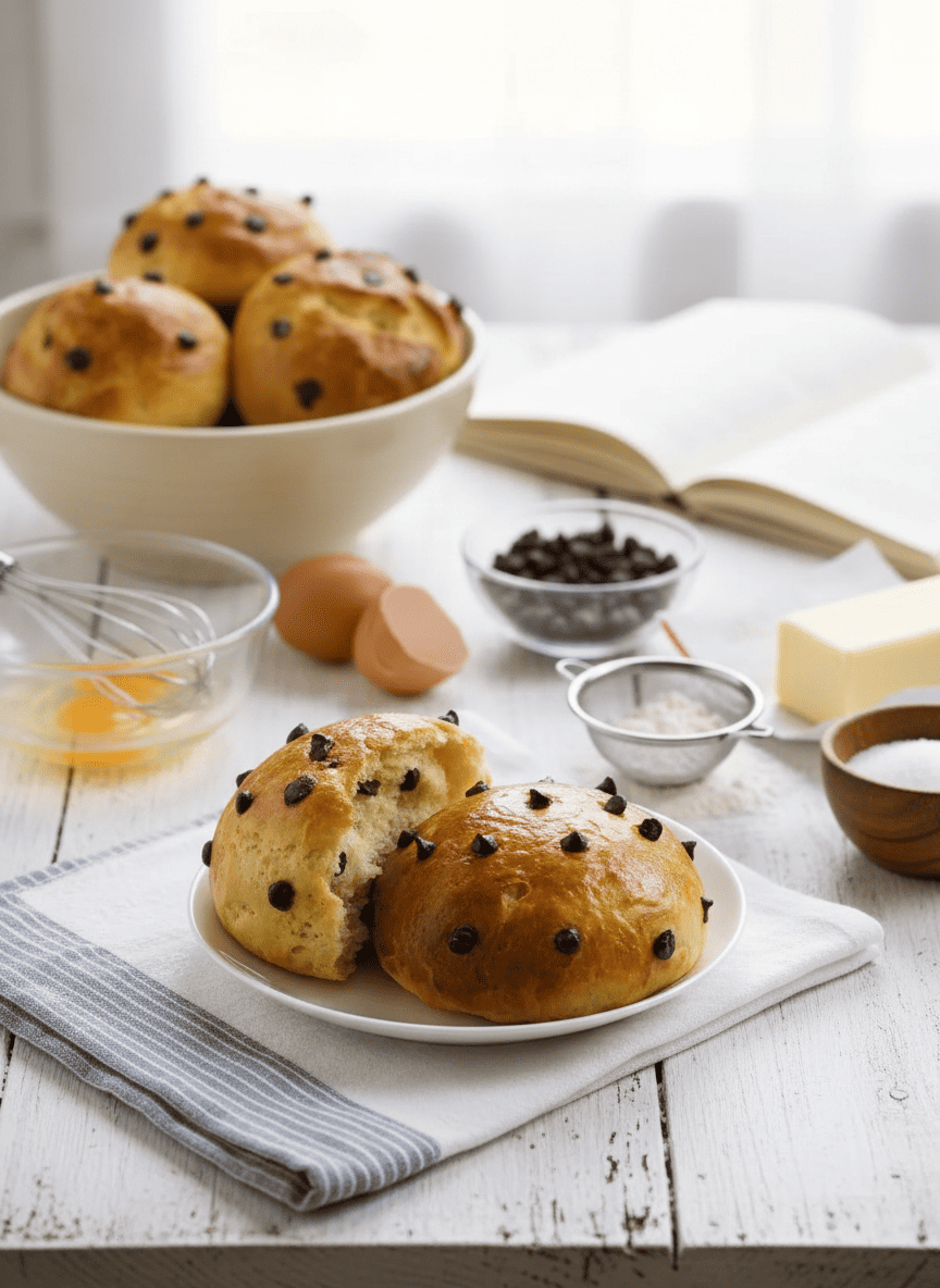 Briochettes aux pépites de chocolat