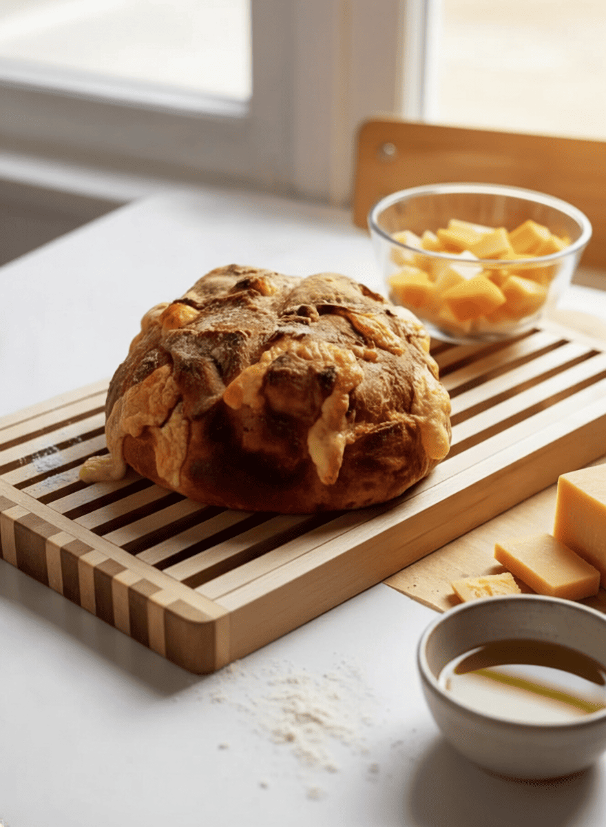 Pain aux deux fromages