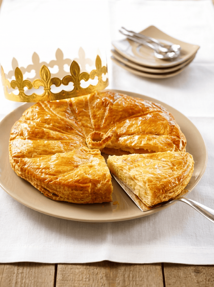 Galette des rois crème pâtissière à l’amande