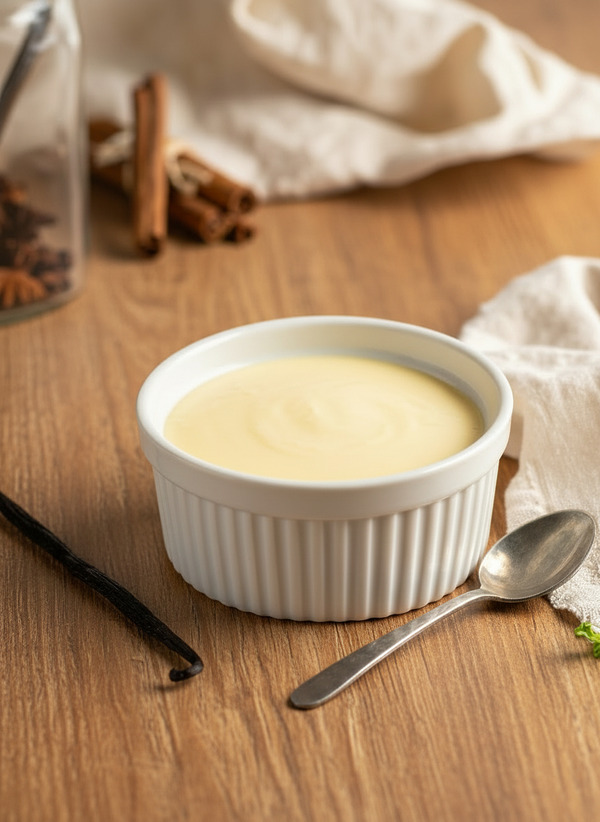 Crème à la vanille