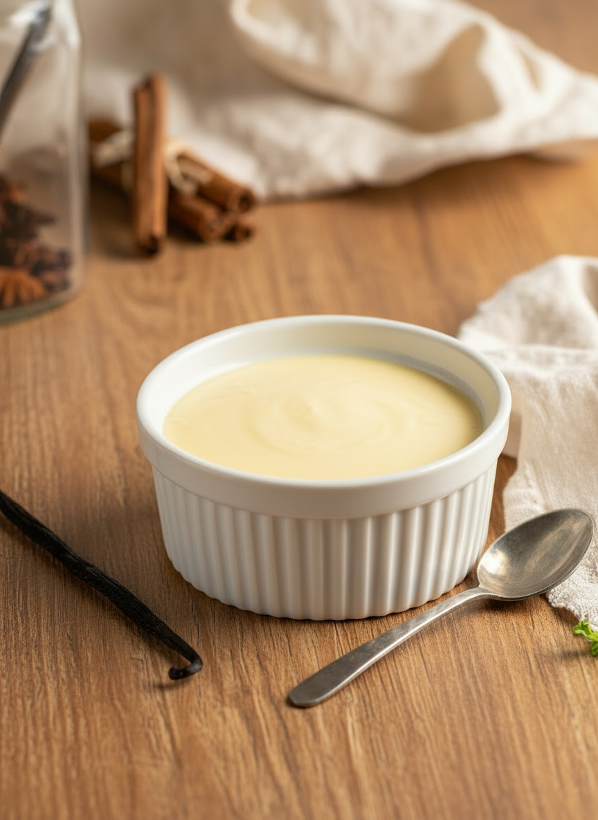Crème à la vanille