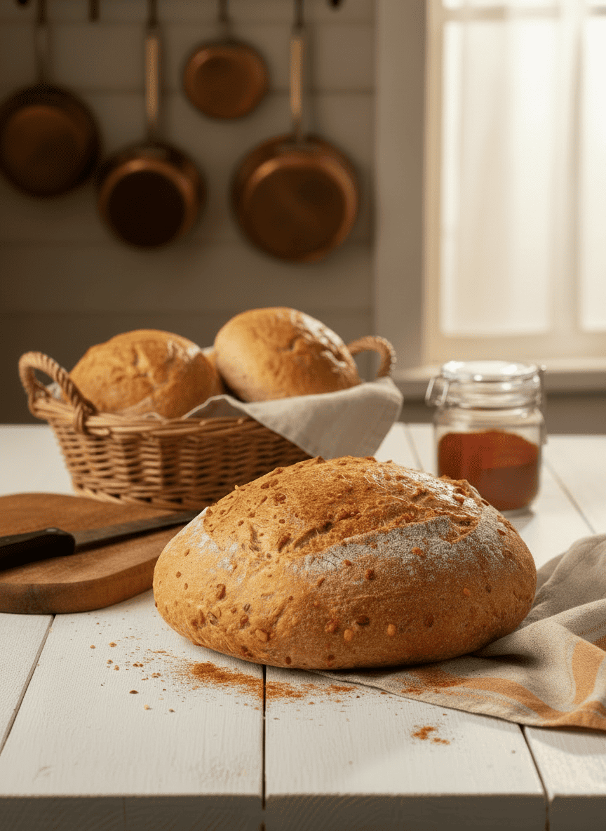 Pain au yaourt et paprika