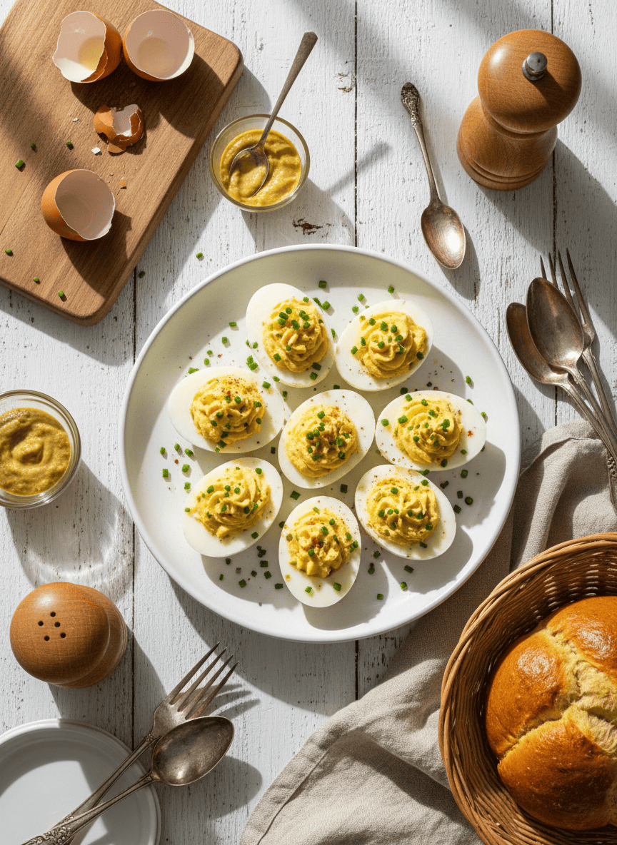 Oeufs mimosa