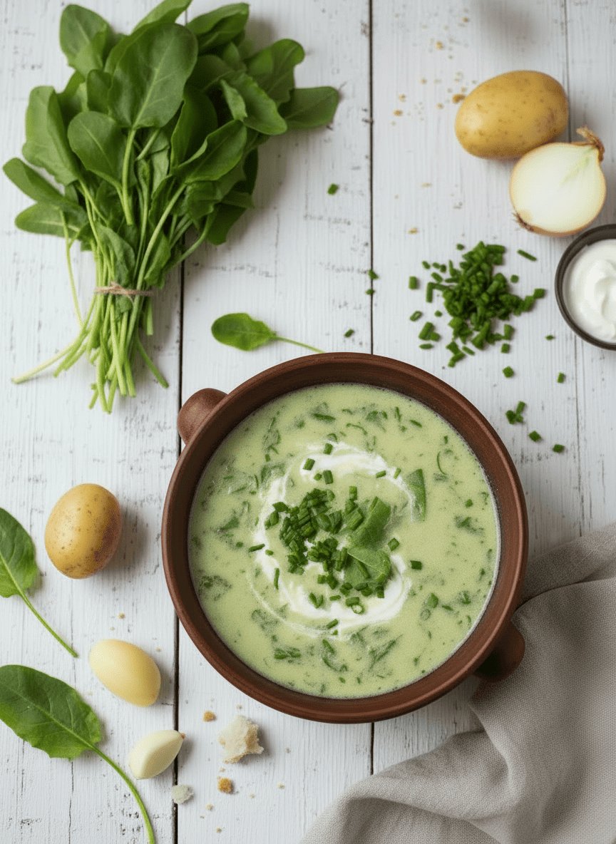 Soupe à l&rsquo;oseille
