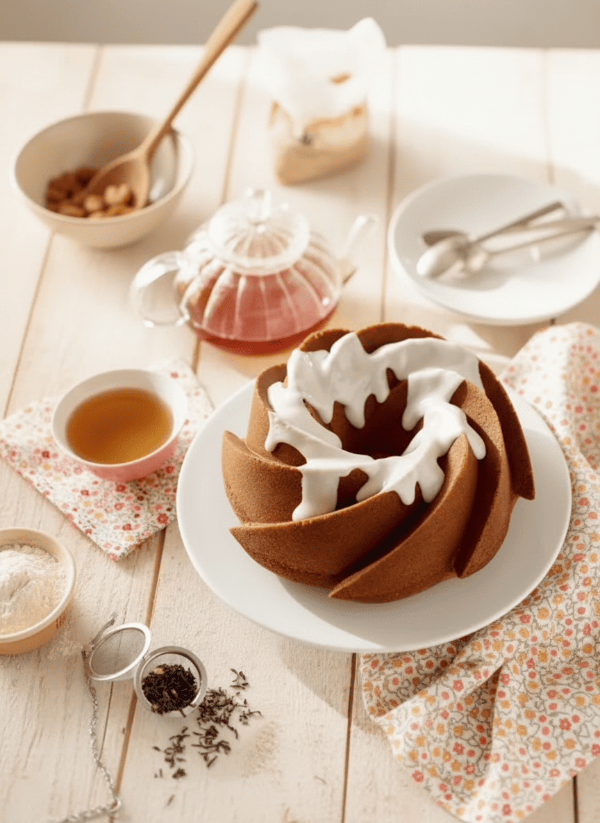 Bundt Cake aux amandes