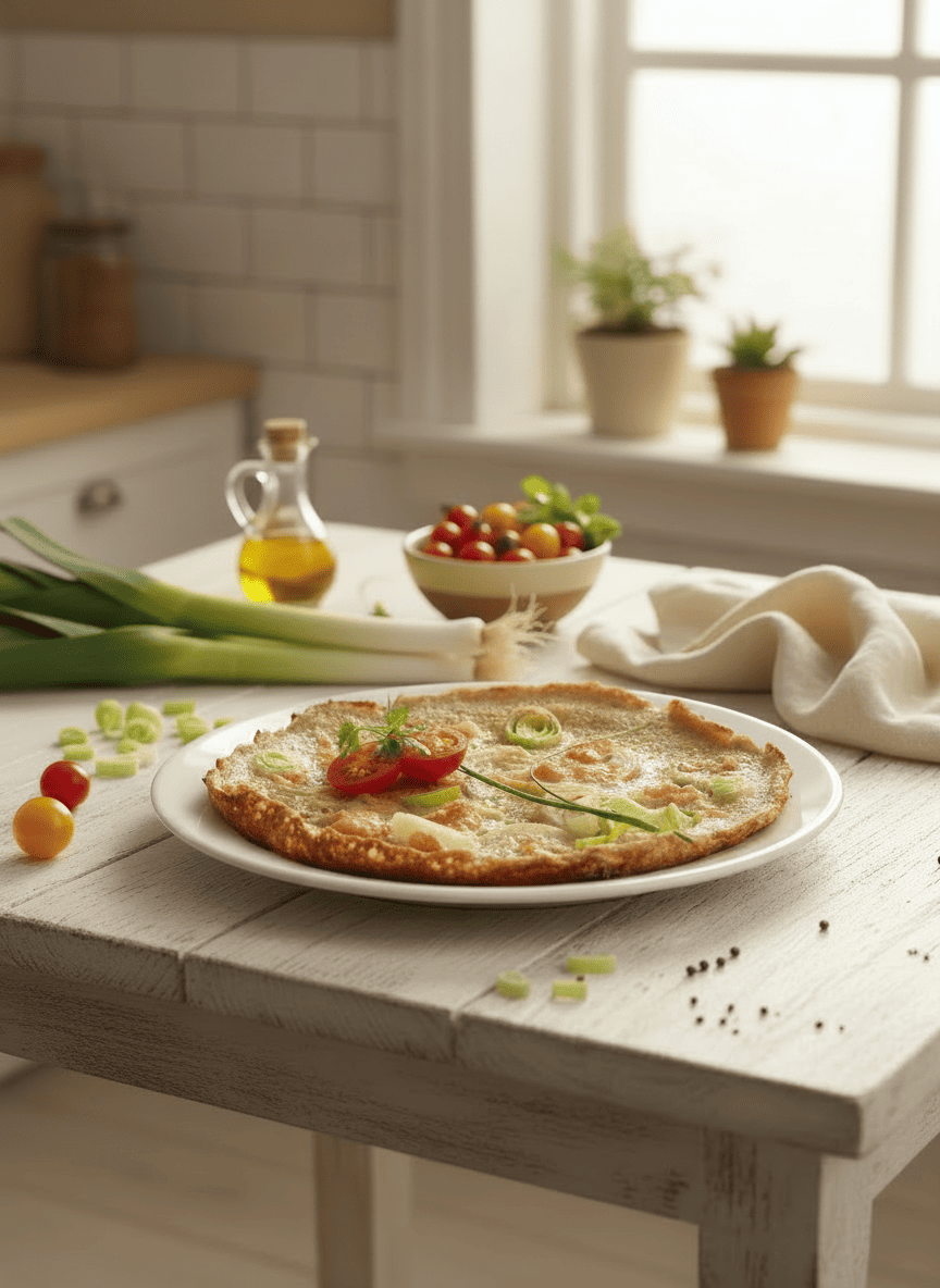 Galette en jardinière de légumes