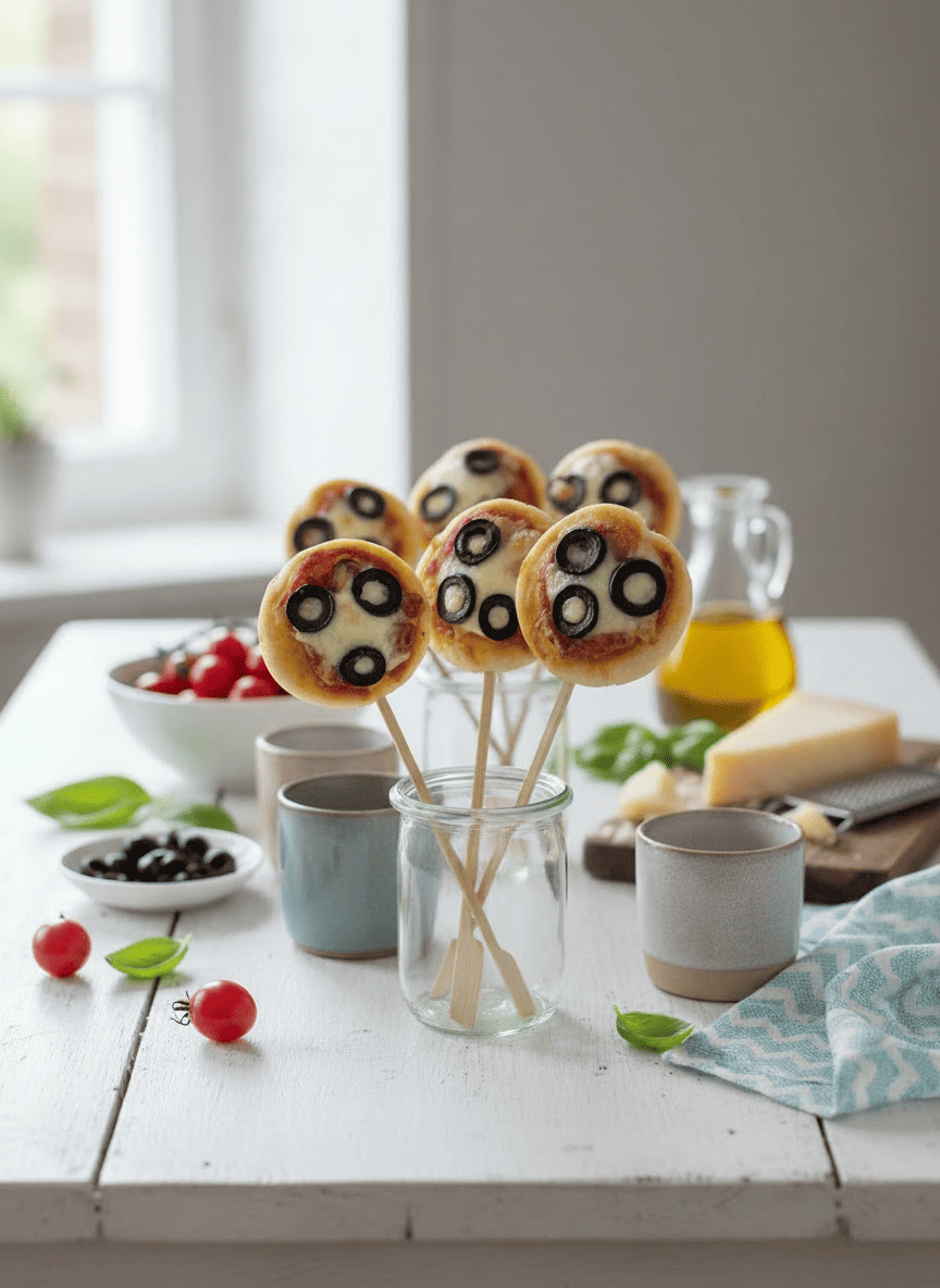 Les « pizzas pop » de Francine