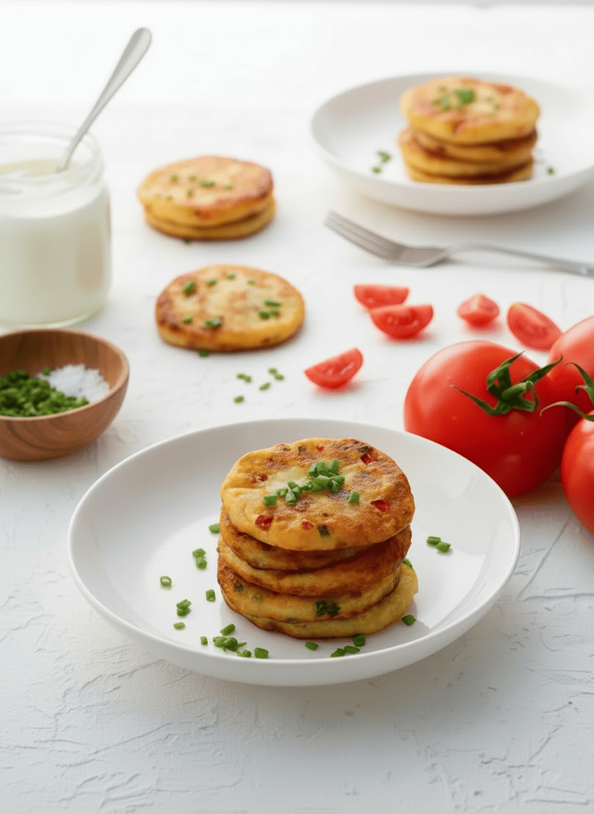 Blinis à la tomate