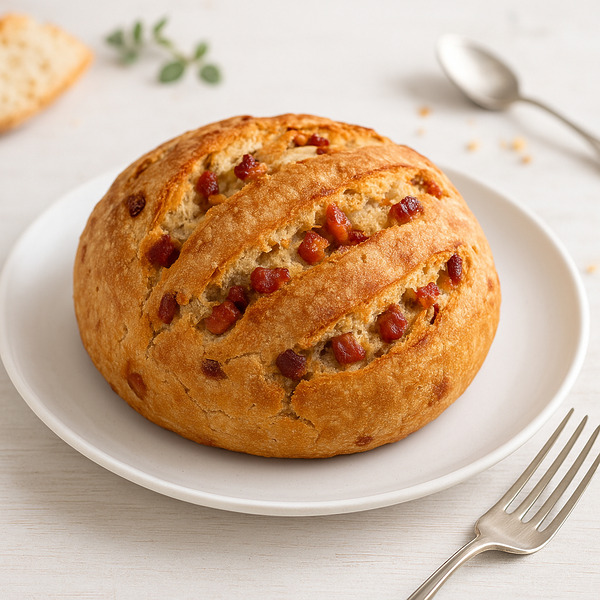 Le pain aux lardons à ma façon