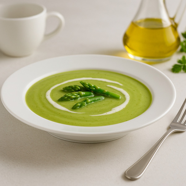 Velouté d’asperges vertes
