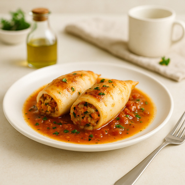 Calamars farcis à l’italienne (Italie)