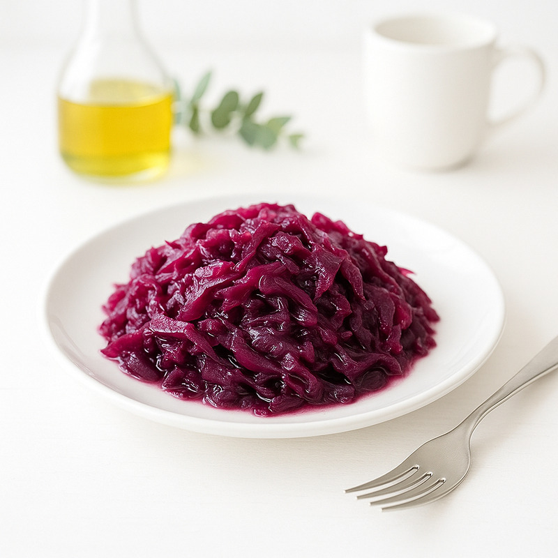 Chou rouge cuit