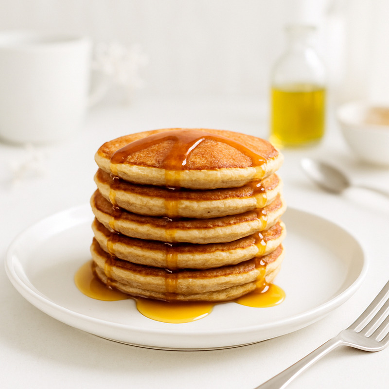Pancakes à la farine d’épeautre