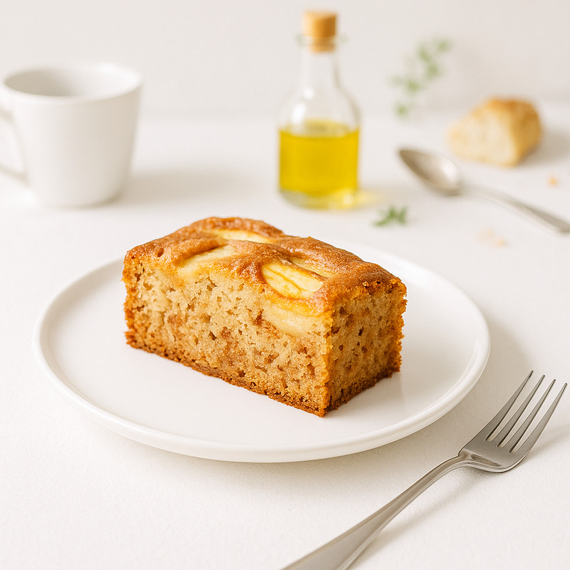 L’irrésistible cake aux pommes et à la cannelle