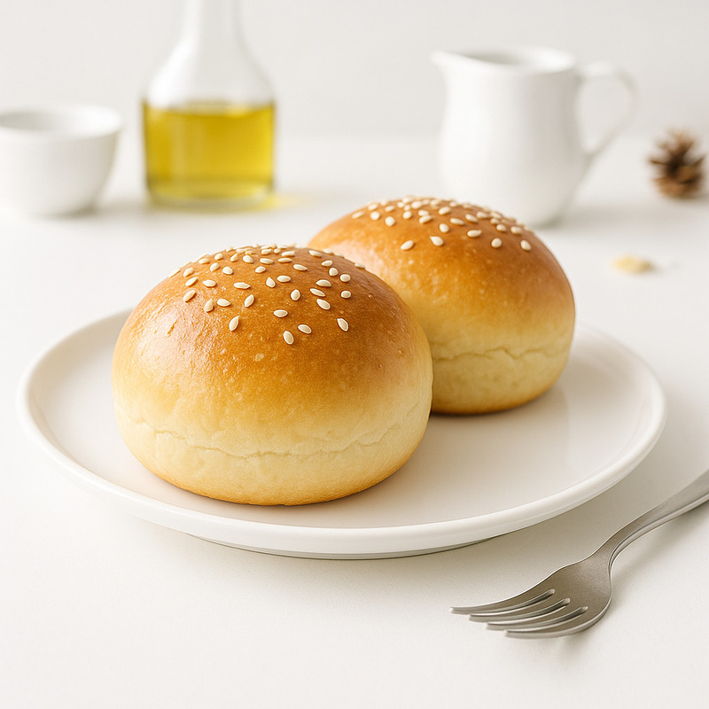 Pains burger moelleux