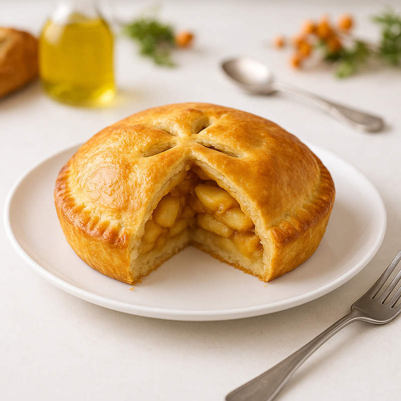 Tourte aux pommes de mon enfance