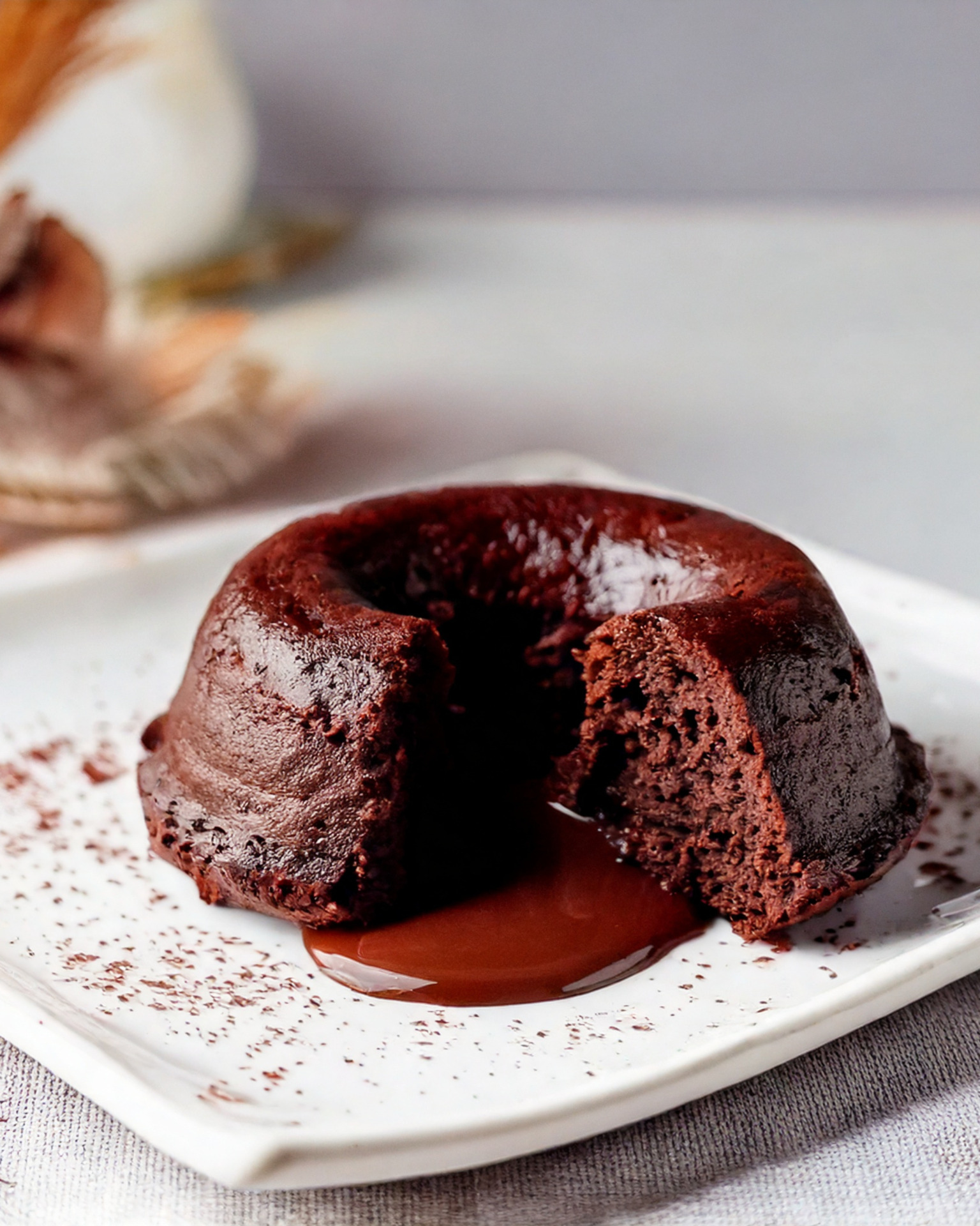 Mi-cuit au chocolat