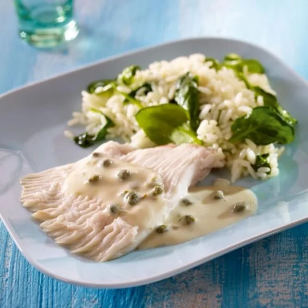 Aile de raie aux câpres