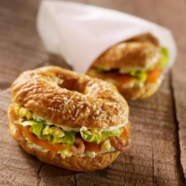 Bagels au saumon homemade