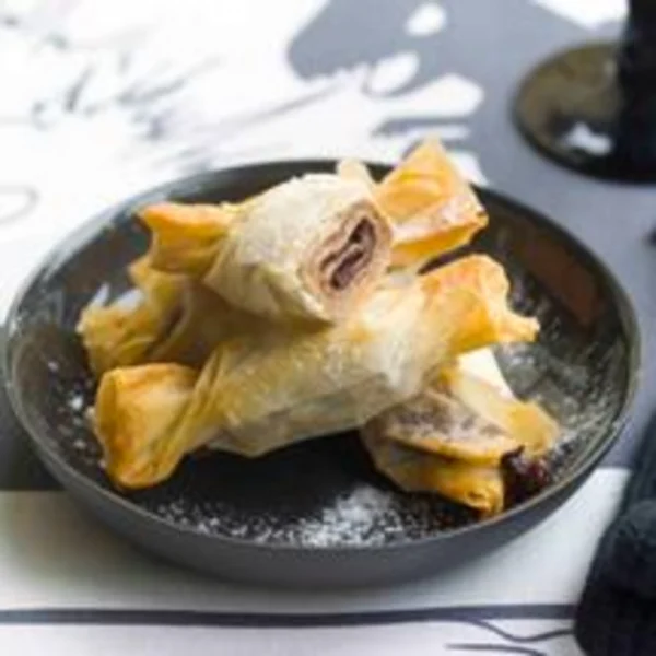 Bonbons croustillants de crêpes au sarrasin