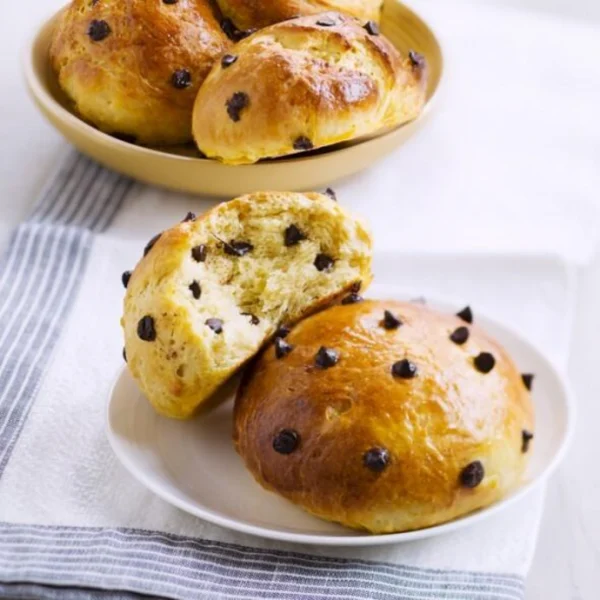 Briochettes aux pépites de chocolat