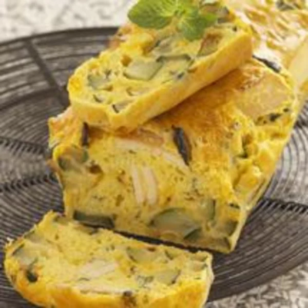 Cake au poulet et à la moutarde