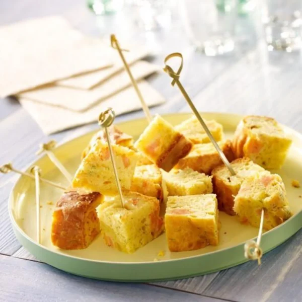 Cake au saumon et à l’aneth