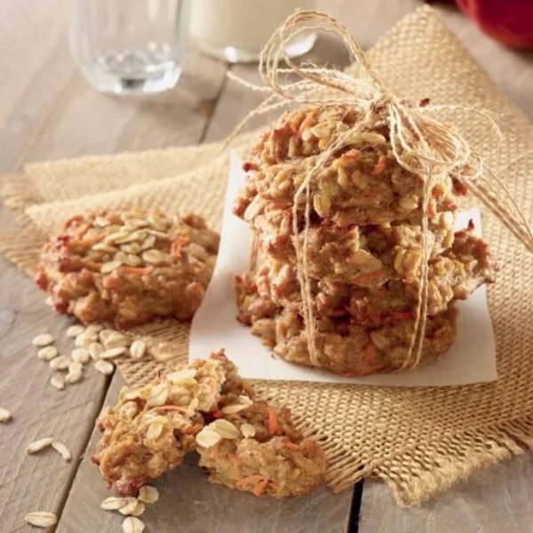 Cookies à l’avoine façon carrot cake