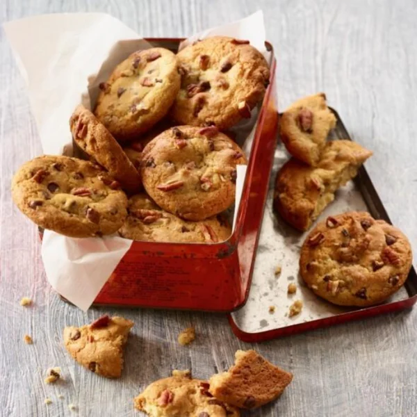 Cookies chocolat et noix de pécan