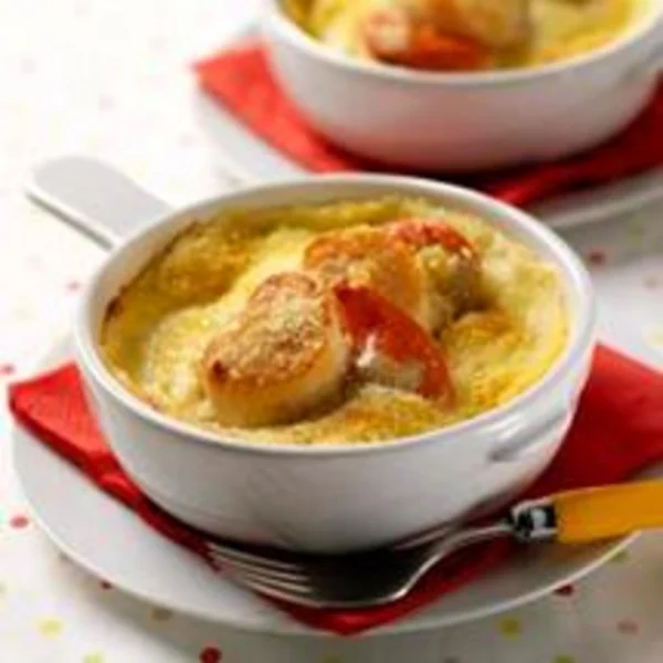 Coquilles Saint-Jacques à la sauce Mornay