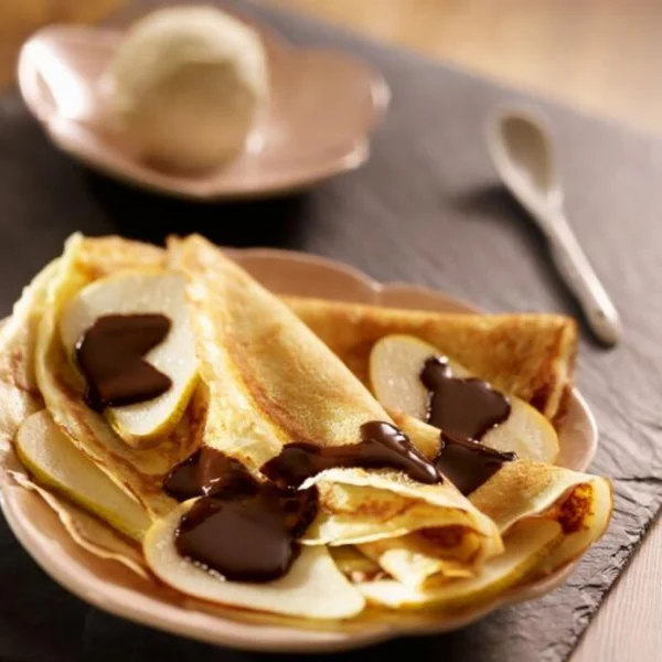 Crêpe Belle Hélène