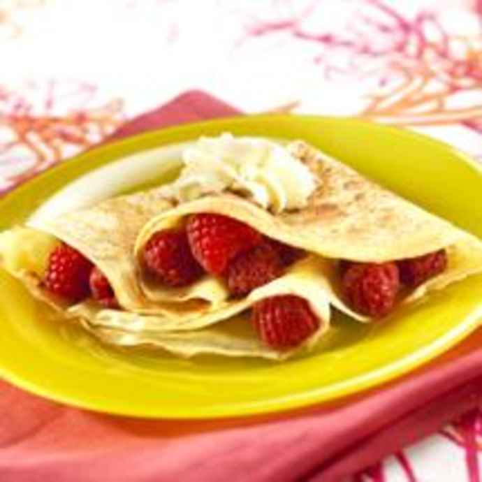 Crêpe Chantilly Framboises