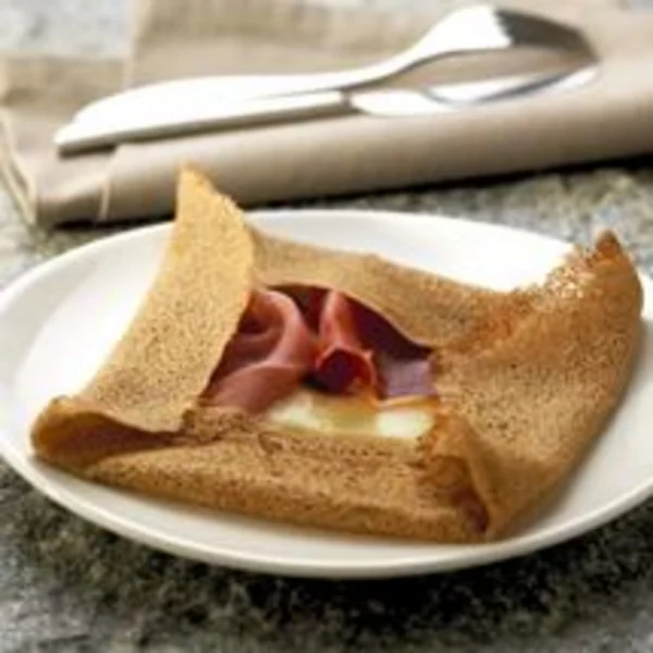 Crêpe montagnarde au bon fromage de raclette