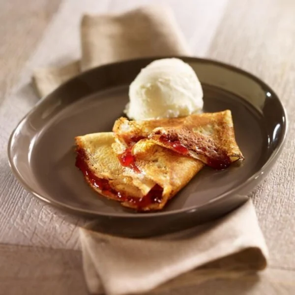 Crêpes à la glace au citron