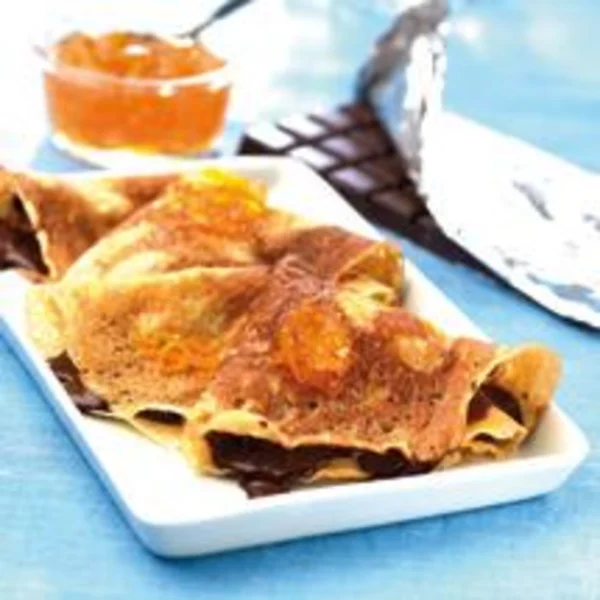 Crêpes chocolat et orange